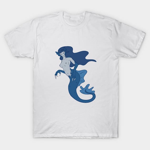 Mermaid T-Shirt by BirdPresident